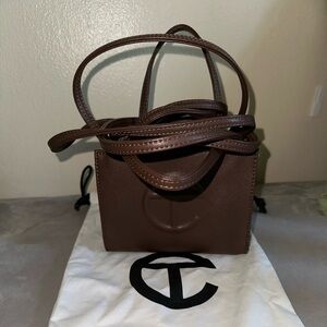 TELFAR Small Crossbody Bag : Brown